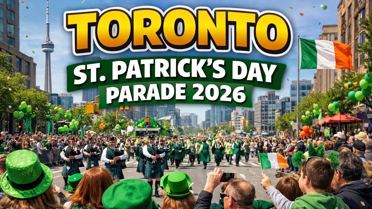 St. Patrick’s Day Parade Toronto 2026 🍀 | Full Parade Highlights Downtown Toronto