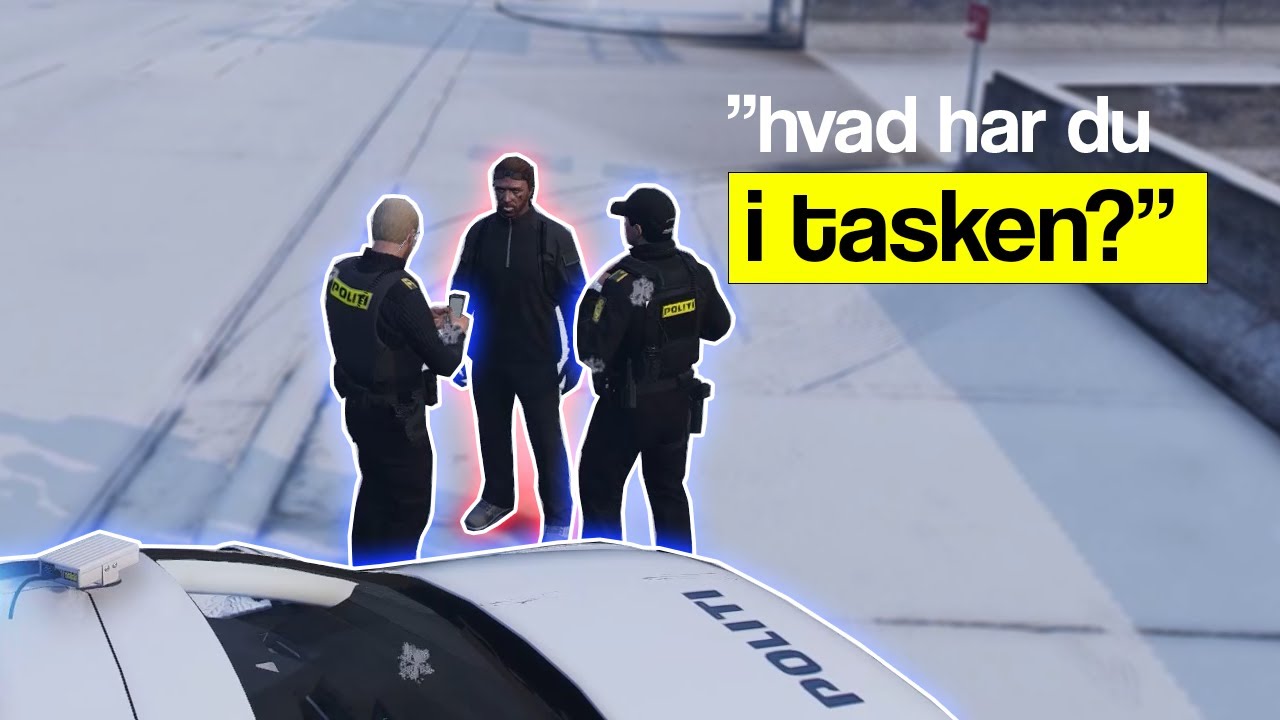 "Du stinker af HASH!" 👀😳| Politi RP