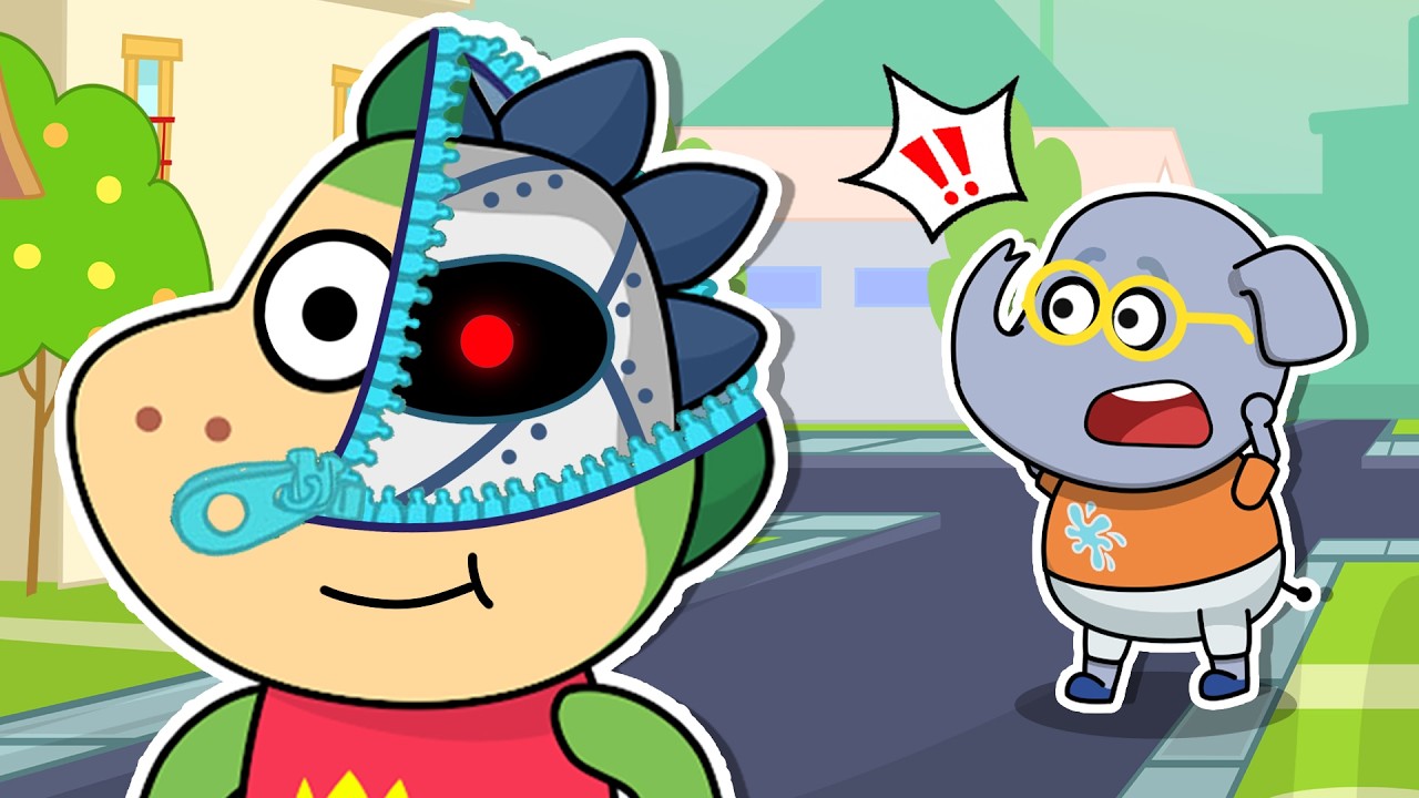 😲Who is the Real Spike?!  🤖Robot Spike Mix-Up 🛡️ Stay Safe 🔥 Fire Spike Kids Stories