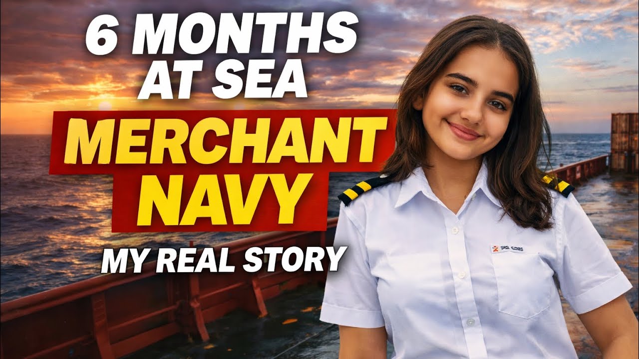 6 Months at Sea: My True Merchant Navy Story – What Life Really Looks Like on Board