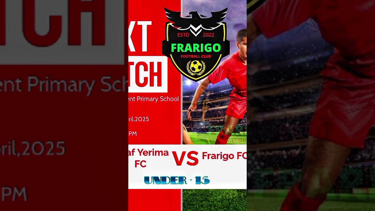 Under-15 squad takes the field. Music : @visiontechstudio #Frarigofc  #SupportLocalTalent