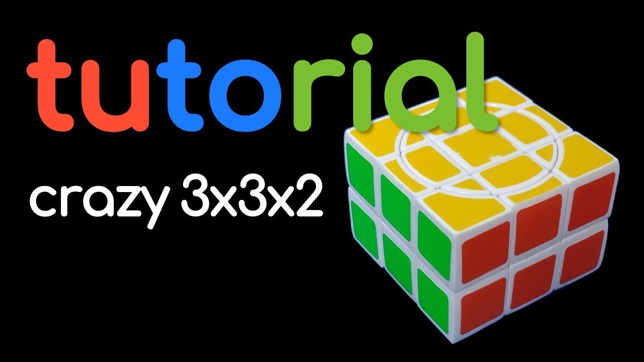 Tutorial Diansheng Crazy Domino 3x3x2 | Cubo de Rubik