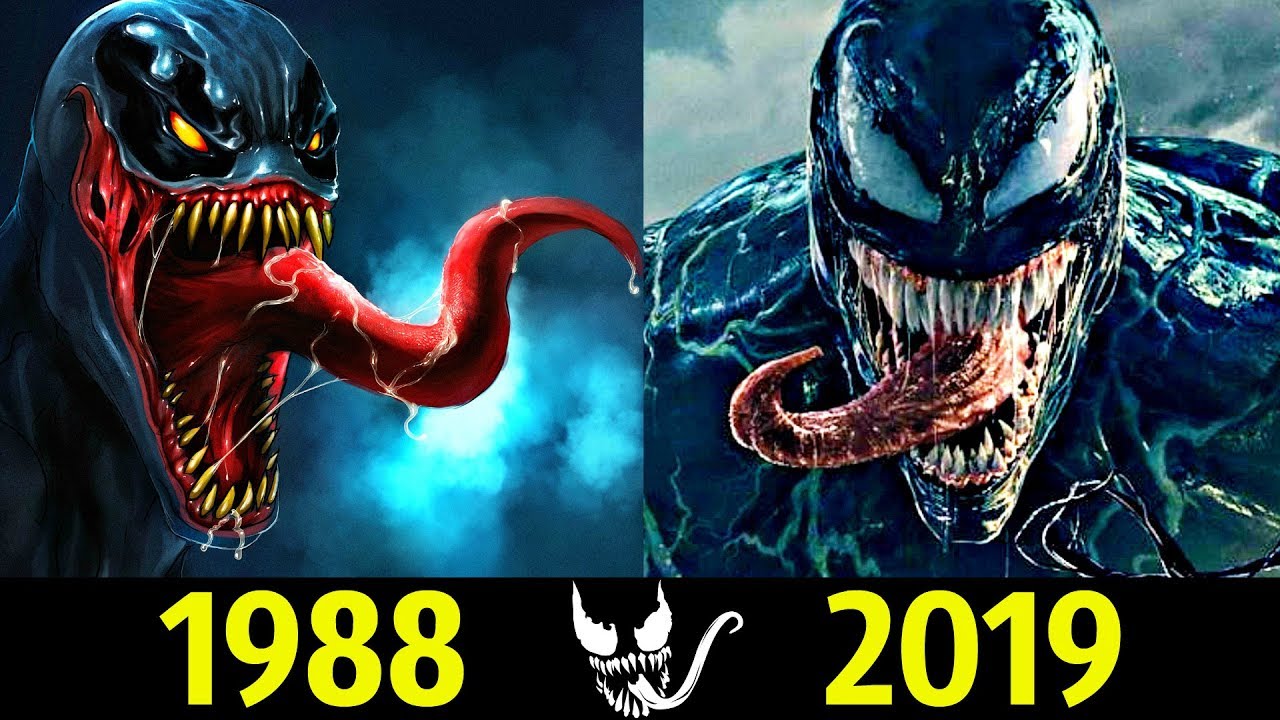 😈 Веном - Эволюция (1988 - 2019) ! Все Появления Симбиота !
