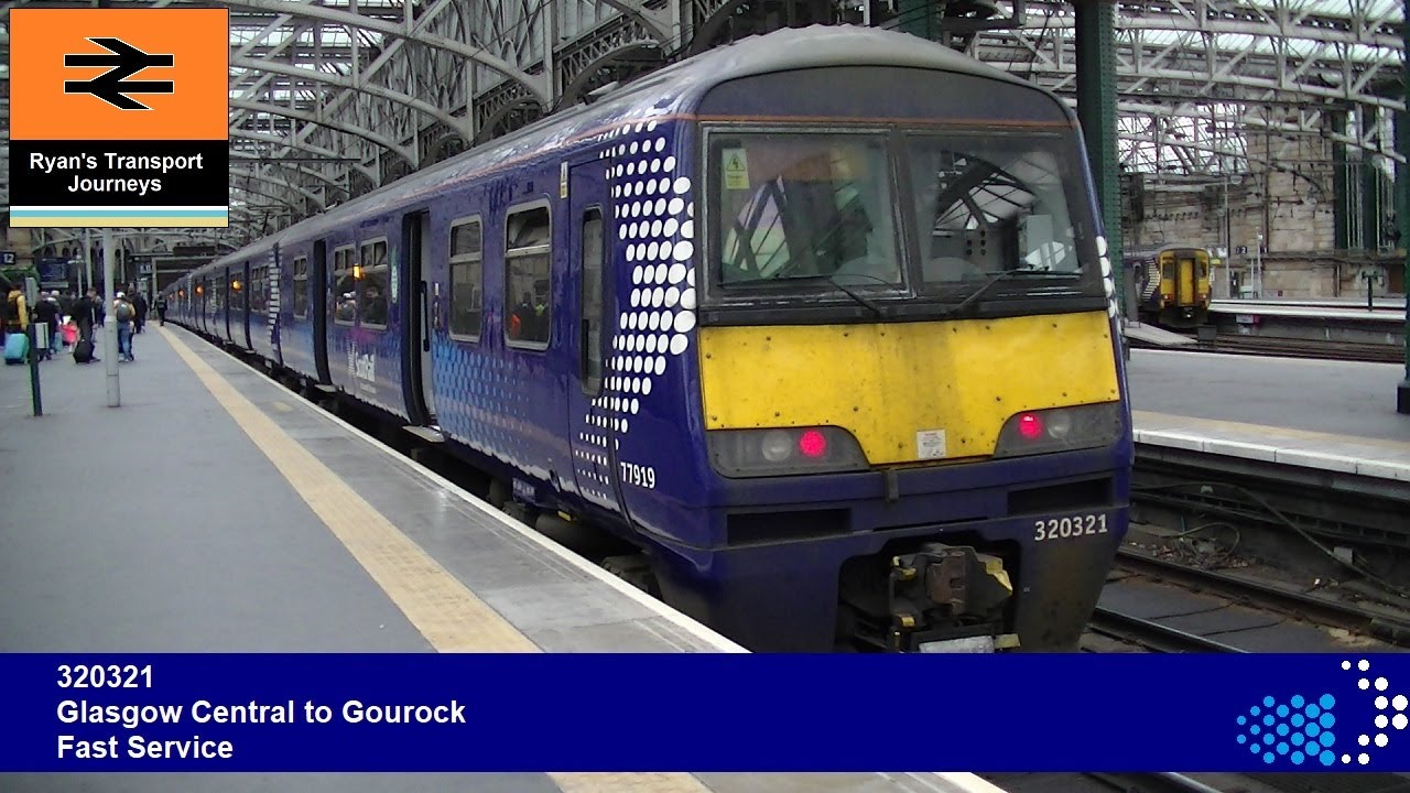 320321 Glasgow Central to Gourock (Fast Service)