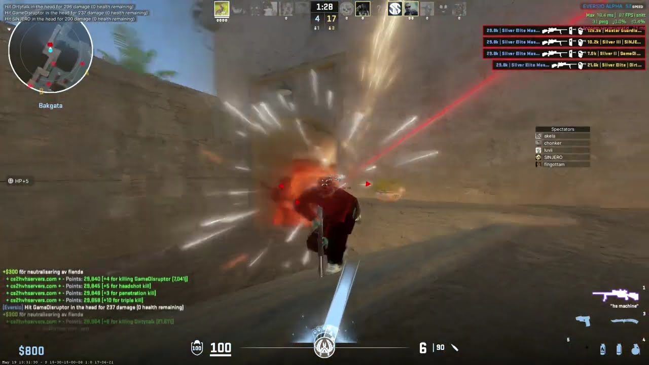 #cs2 hvh ft. eversio.dev alpha #16