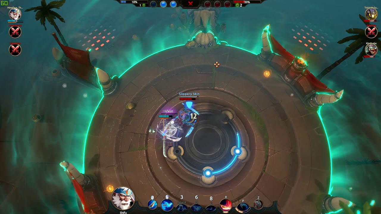 Battlerite Shifu 1v3