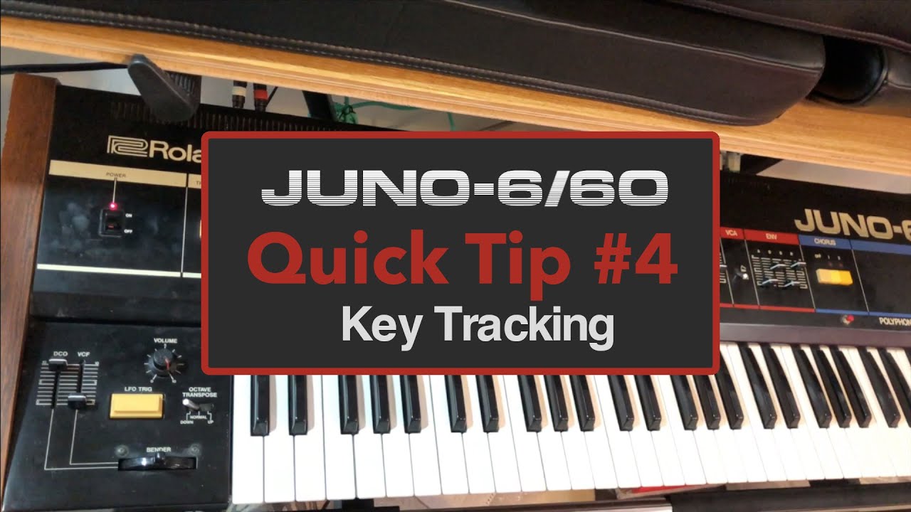 Juno 6/Juno 60 Quick Tip #4 - How to use keyboard tracking effectively