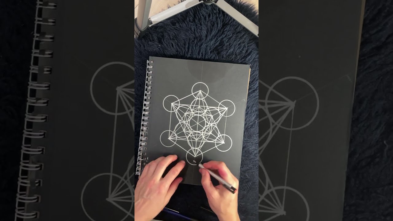 How to Draw METATRONS CUBE