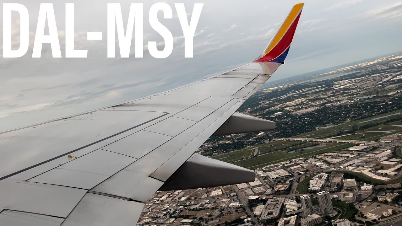 Full Flight #70 - Southwest Airlines - Boeing 737-700 - Dallas (DAL) to New Orleans (MSY)