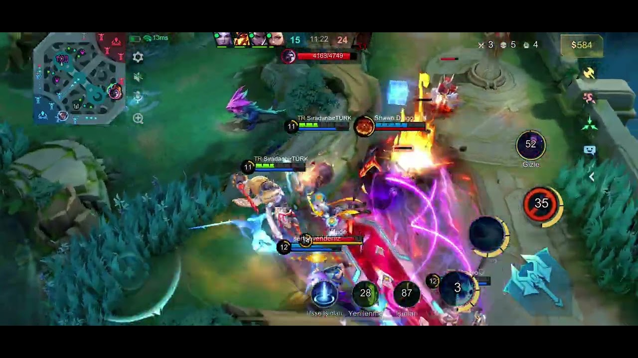 MOBİLE LEGENDS DOLAŞIM NE YAPAR TAM VİDEO #mobilelegends #mlbb #atlas #ixia #vahşi 