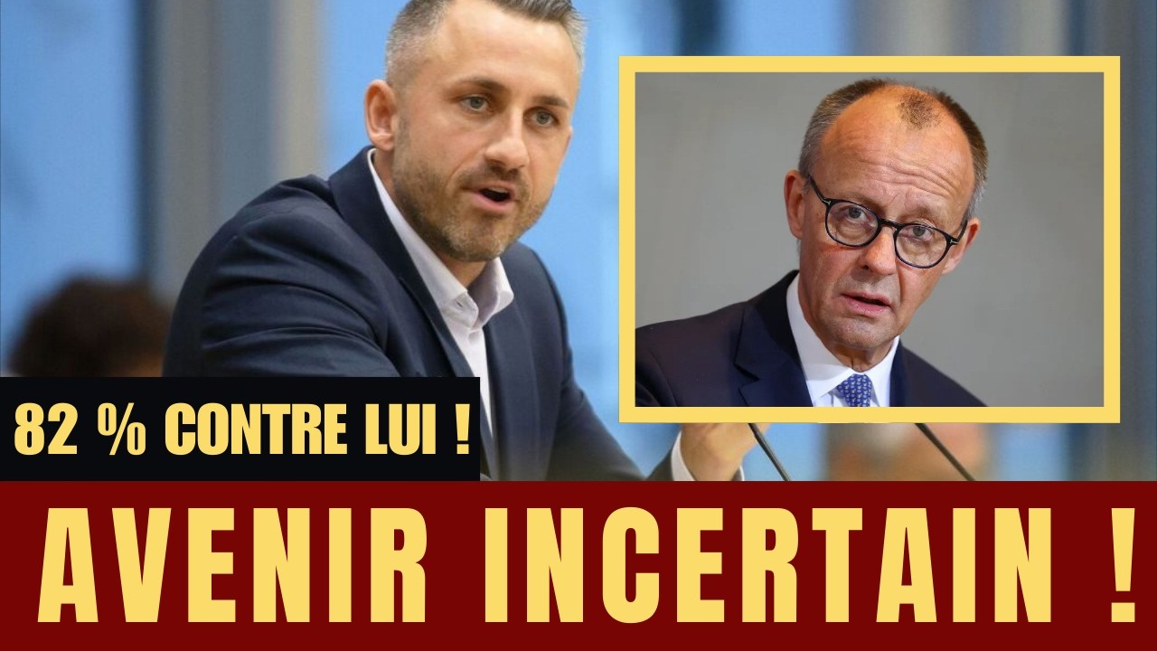 Sondage choc : 82 % opposés à Merz — la CDU risque-t-elle la chute ?