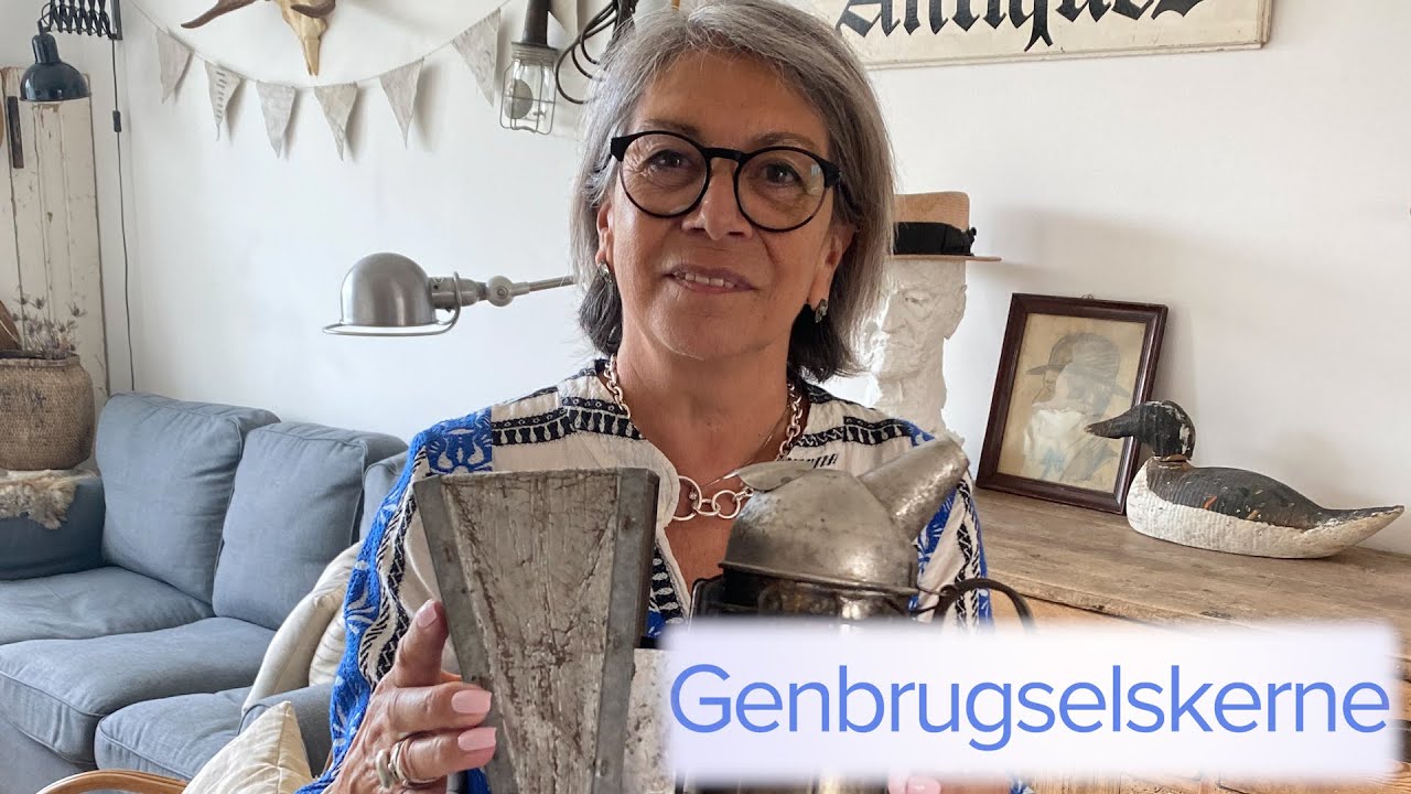 Christinas genbrugsfund giver sp&oslash;gelser i hjemmet