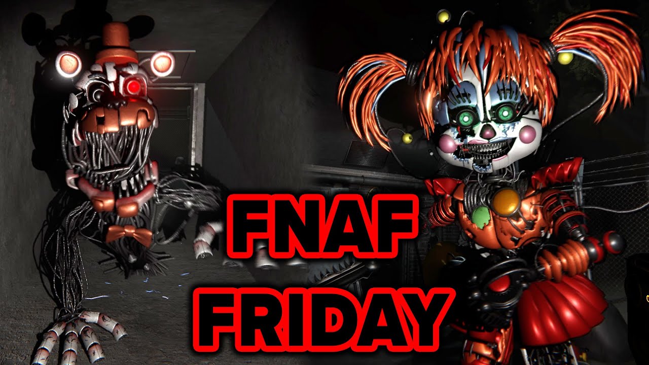 Finishing The BEST FNAF Fan Games: The Glitched Attraction/The Joy of Creation (FNAF FRIDAY)