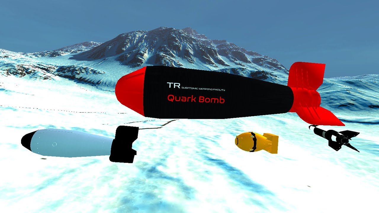 Garry's Mod Nuclear Bomb Testing In The Ice Mountain | Boom or Bust