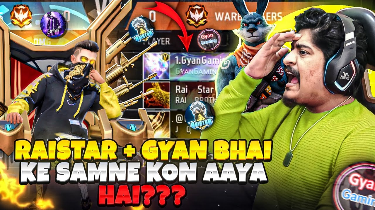 Raistar + Gyan Bhai 😍 ke Samne KON Ayaa Hai ???