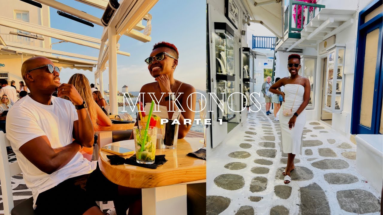 Nossa Primeira Impressão de Mykonos - Grécia