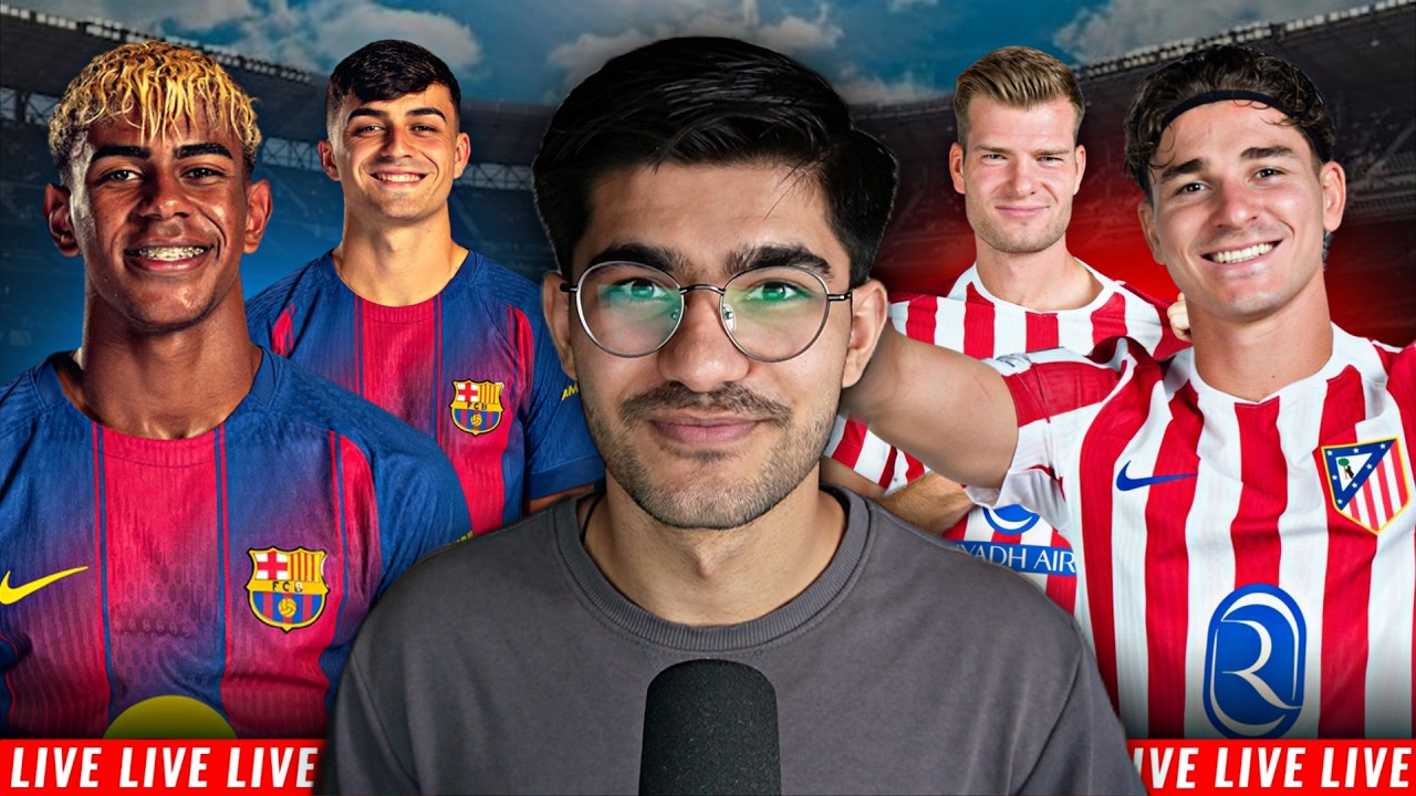 Atletico Madrid vs Barcelona LIVE MATCH REACTION