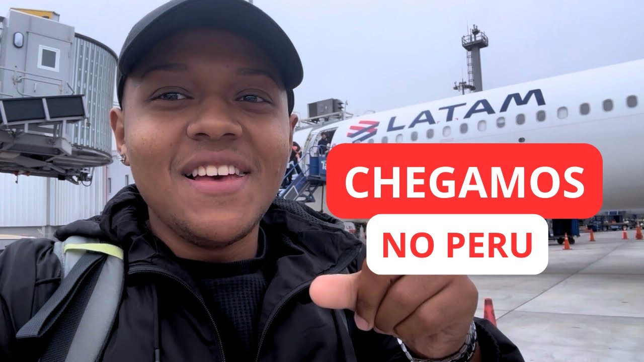 DECOLANDO PRO PERU! A Aventura começa em LIMA Peru 🇵🇪