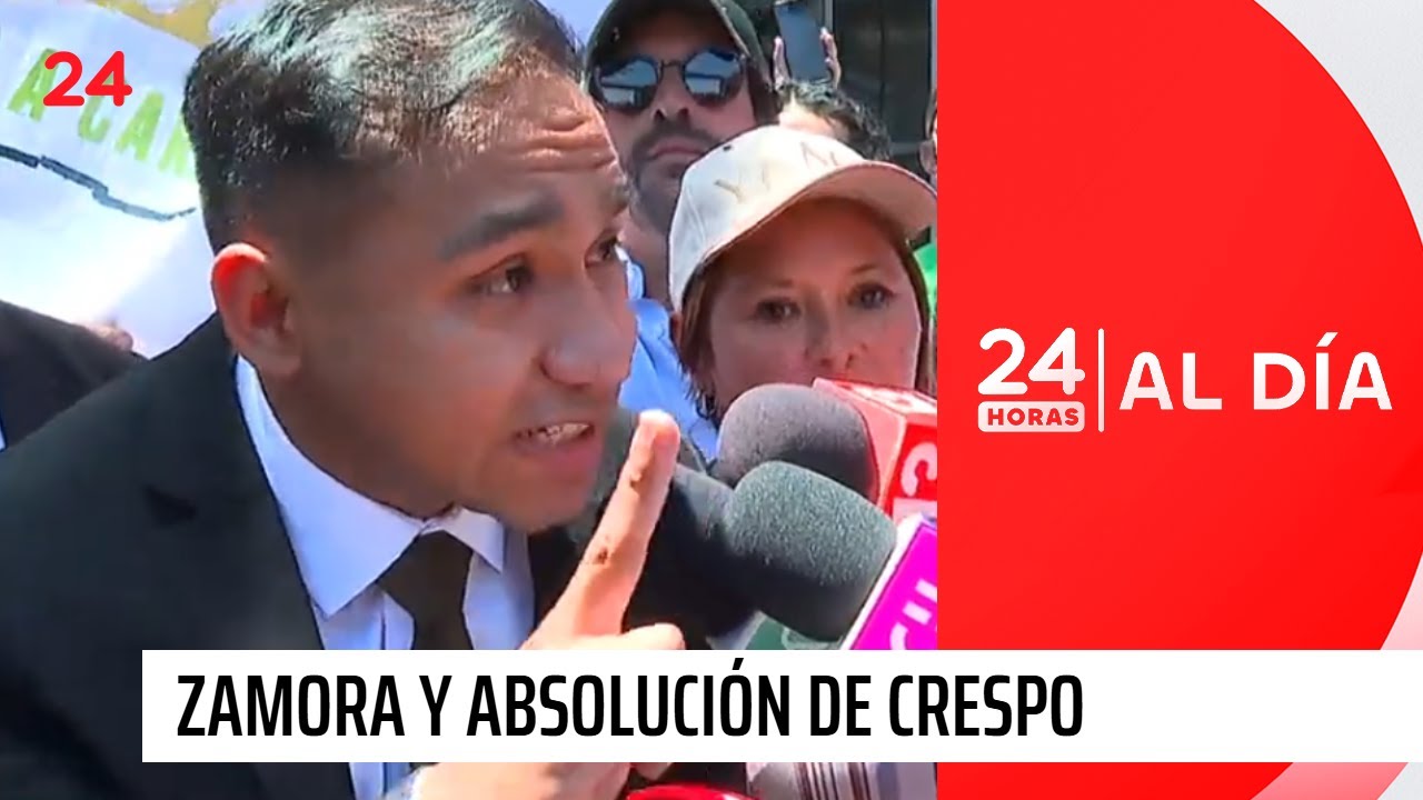 Sebastián Zamora y absolución de Crespo: "Estamos muy contentos con el resultado" | 24 Horas