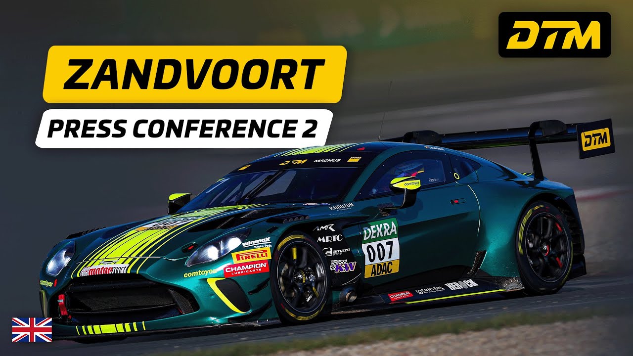 Press Conference 2 Re-LIVE 💥 | Circuit Zandvoort Race Weekend Insights | DTM 2025