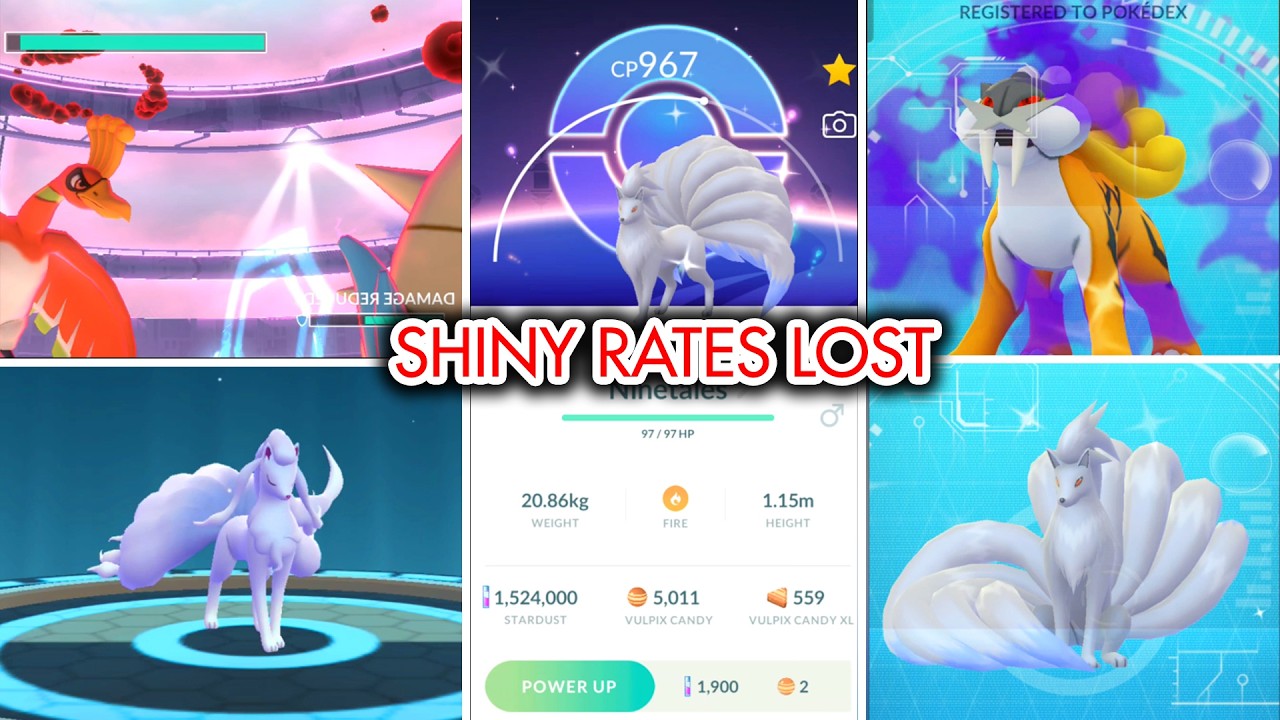 When Shadow Shiny Raikou, Ninetales/Alolan ninetales & Dmax Hooh Came to Pokemon go || Pokemon go ||