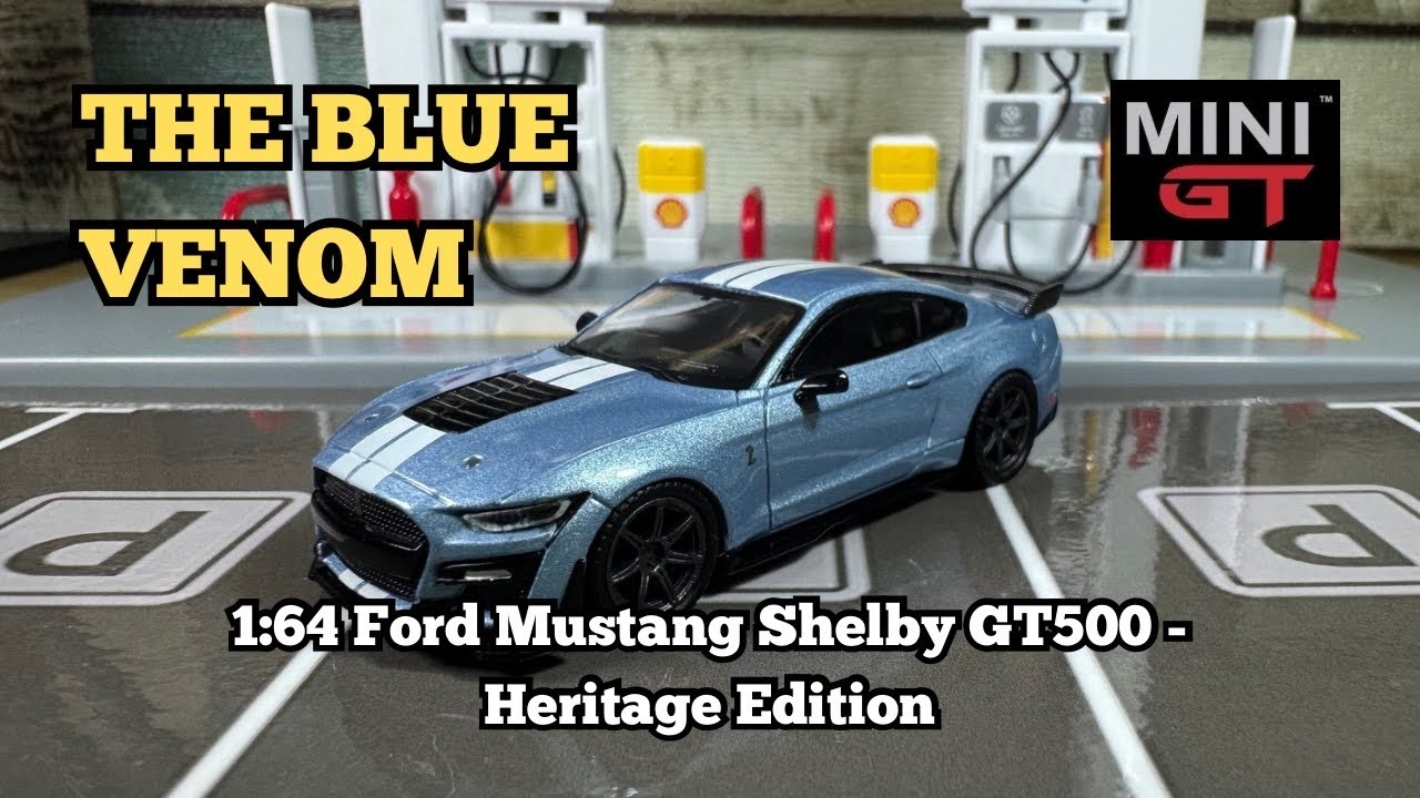 Mini GT Presents the Legendary Ford Mustang Shelby GT500 Heritage Edition