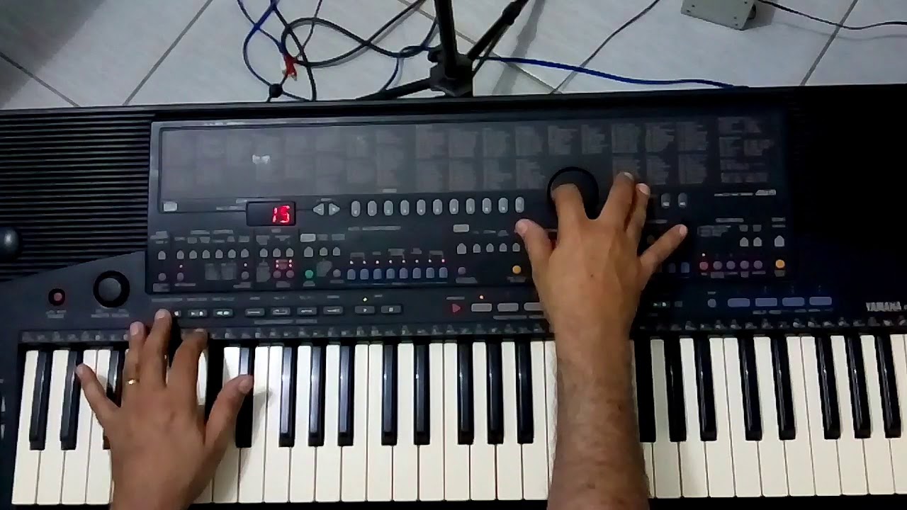 Montando ritmo de forró no PSR 510