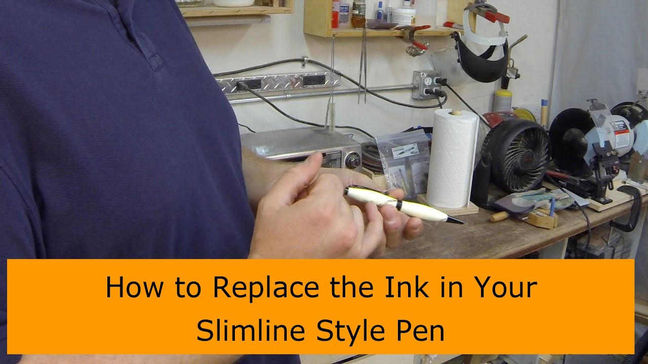 How to Replace the Cross Style Ink in Your Slimline Twist Pen