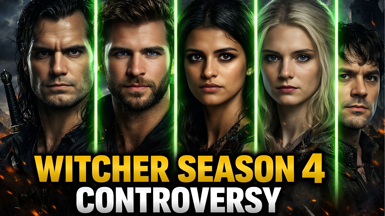 The Witcher Season 4: Biggest Netflix Controversy Yet?  #TheWitcher #TheWitcherSeason4 #HenryCavill