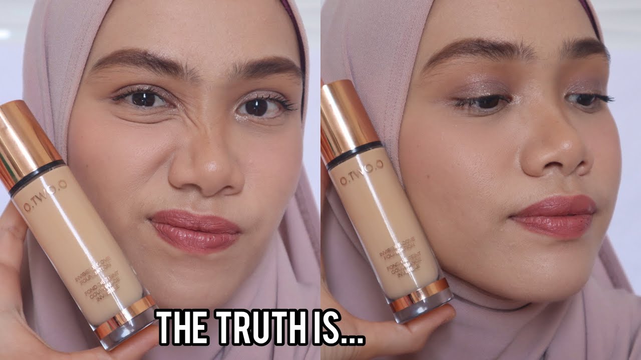 Тональный крем O.TWO.O Invisible Cover Foundation | Тест на износостойкость и честный отзыв