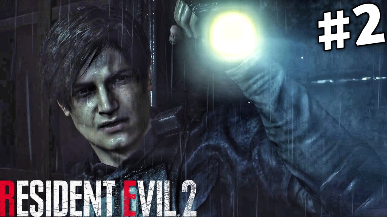 RESIDENT EVIL 2 REMAKE | Logo no primeiro dia,Leon é azarado em kkkk - Parte 2