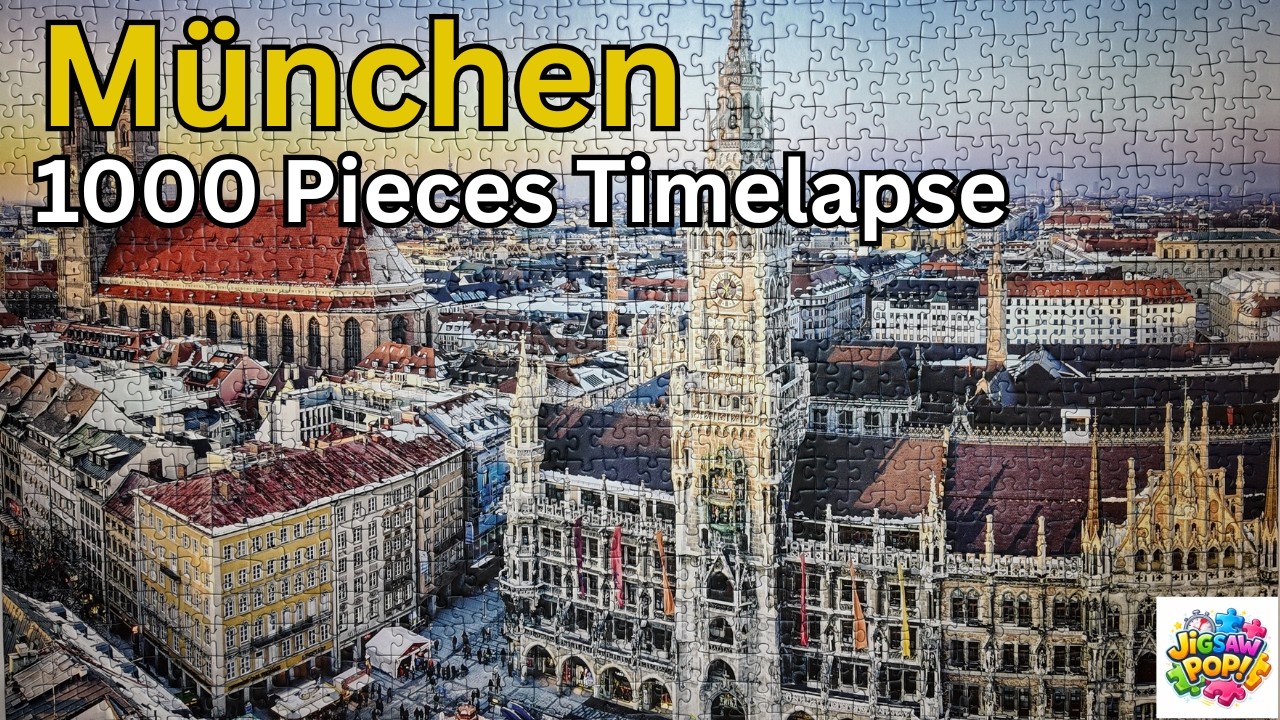 Jigsaw puzzle timelapse/Ravensberger 1000p/Deutschland collection