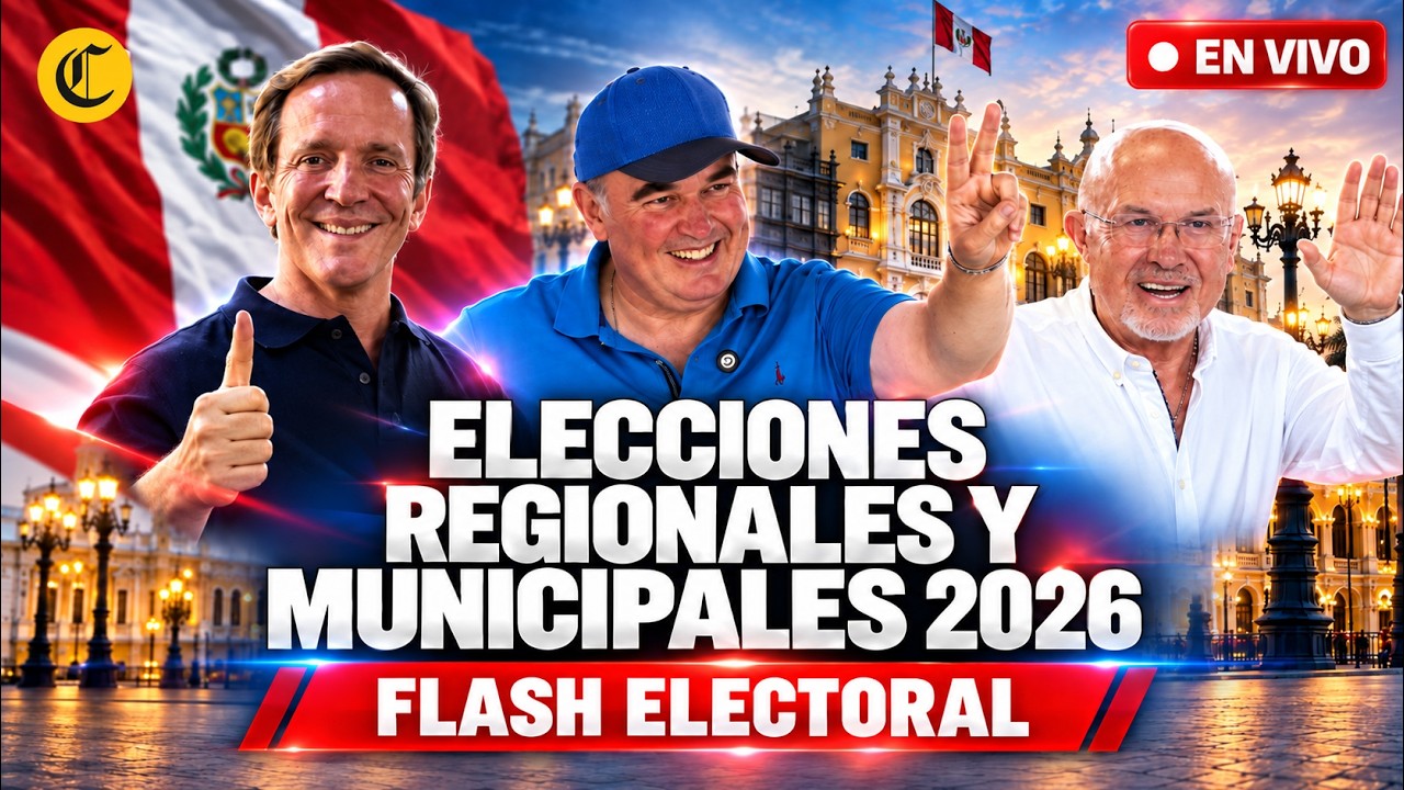 🔴 FLASH ELECTORAL EN VIVO: RESULTADOS A BOCA DE URNA SEG&Uacute;N DATUM - ELECCIONES 2026 | El Comercio