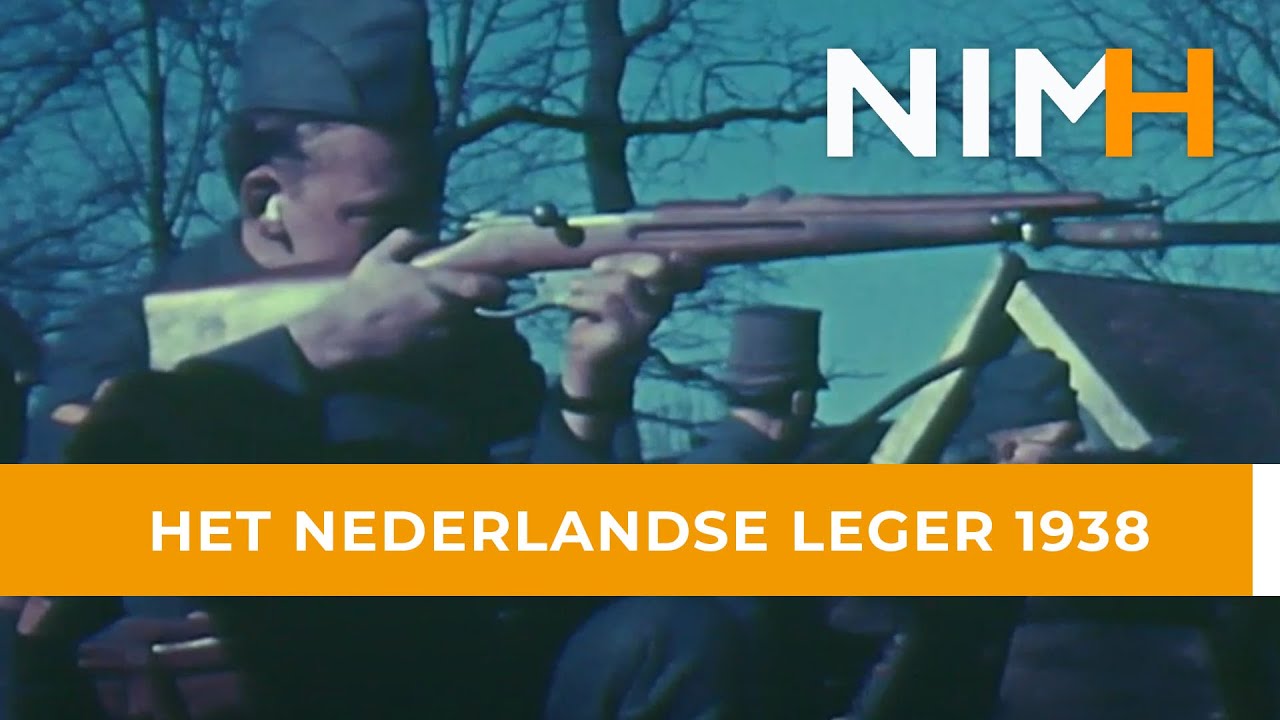 Kleurenfilm van het Nederlandse Leger uit 1938 - De S.R.O.O.A.