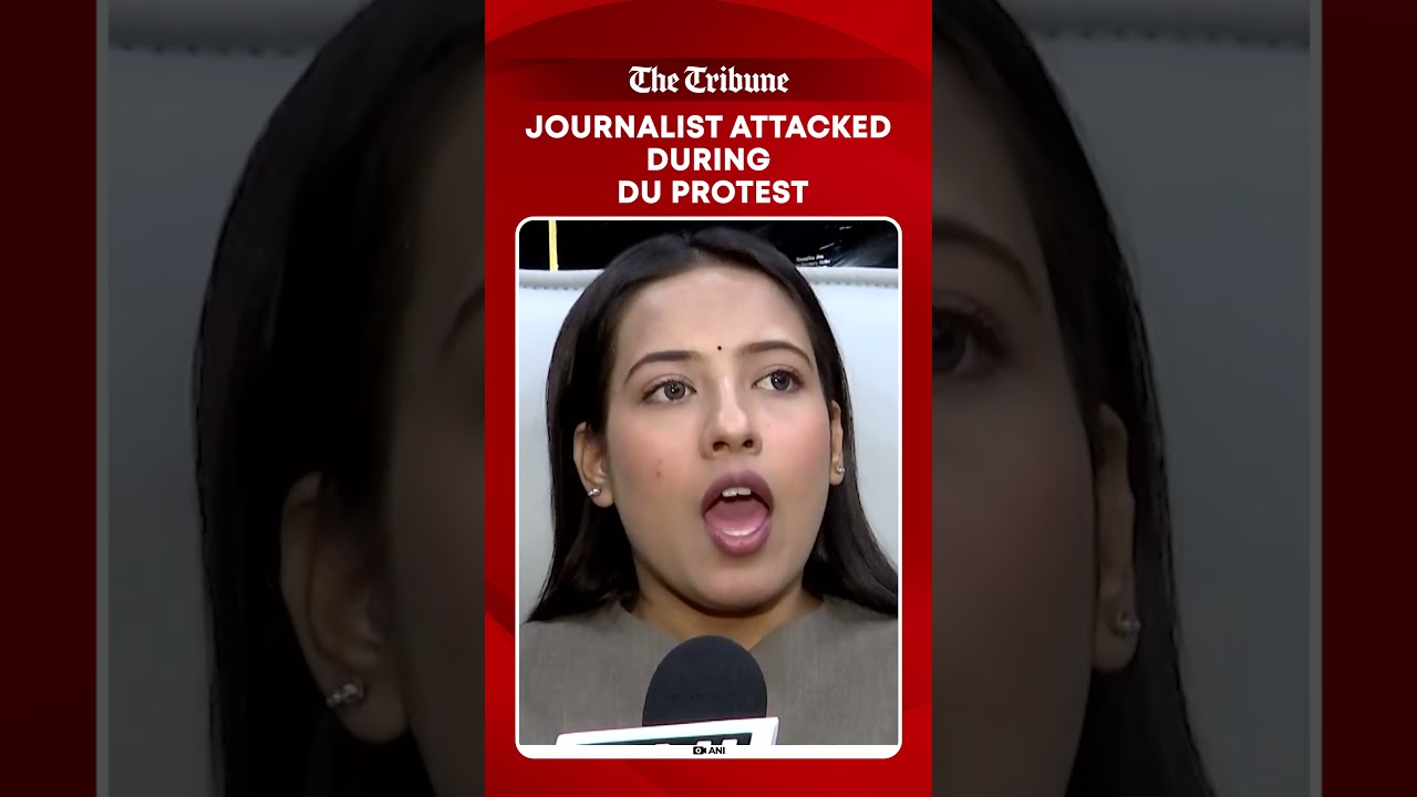 Woman journalist attacked during pro-UGC protest at Delhi University