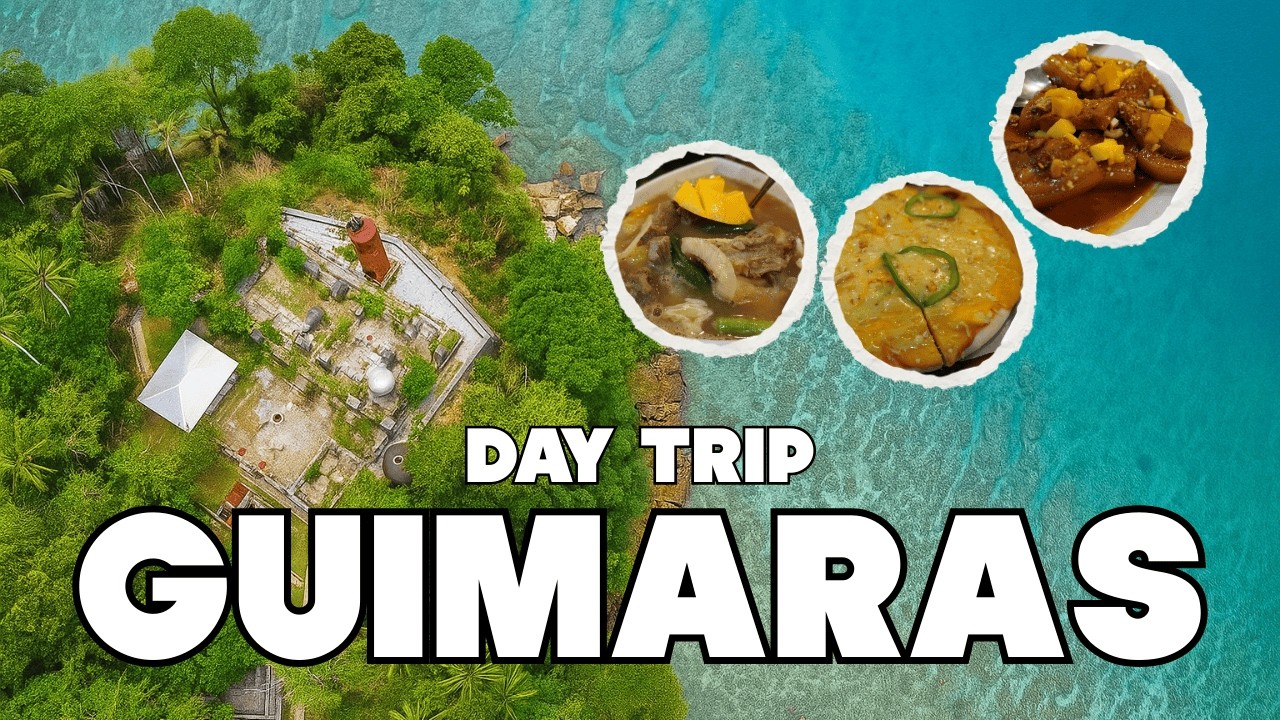 GUIMARAS Travel Guide via Iloilo | Food trip + City tour + Guisi Beach