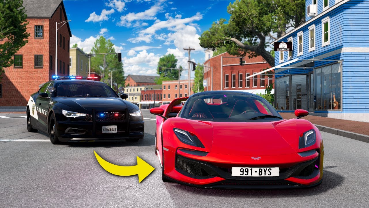 Cops vs Robbers in BeamNG!