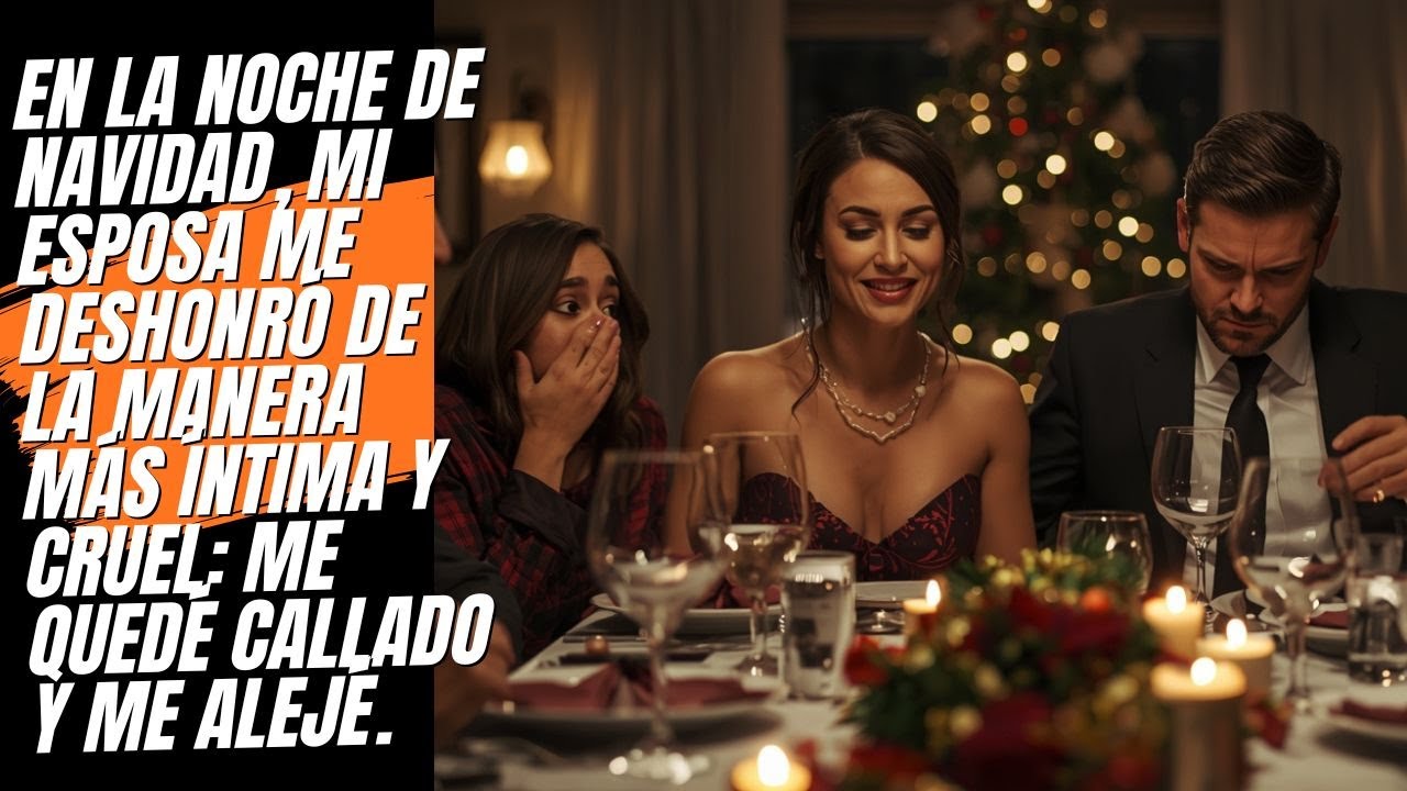 Ella arruinó la Navidad con un momento cruel: no discutí, simplemente me fui.