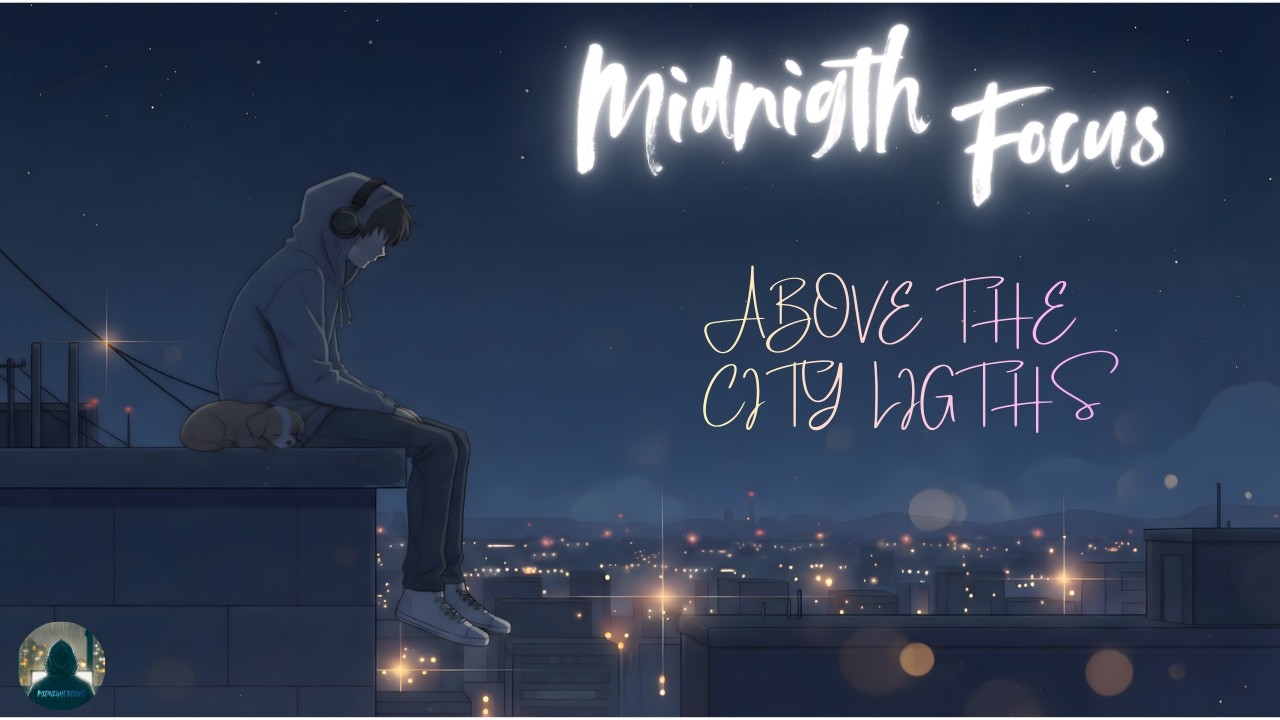 Midnight Focus — Above the City Lights - Lofi Music