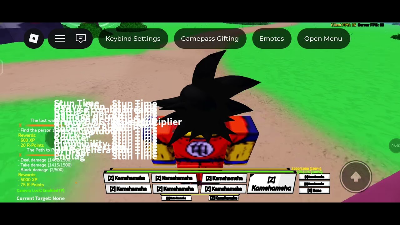 Playing dragon ball r rework (sorry for lag,background noise)