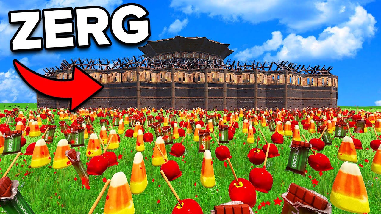 They took his candy... So we Zerged them...