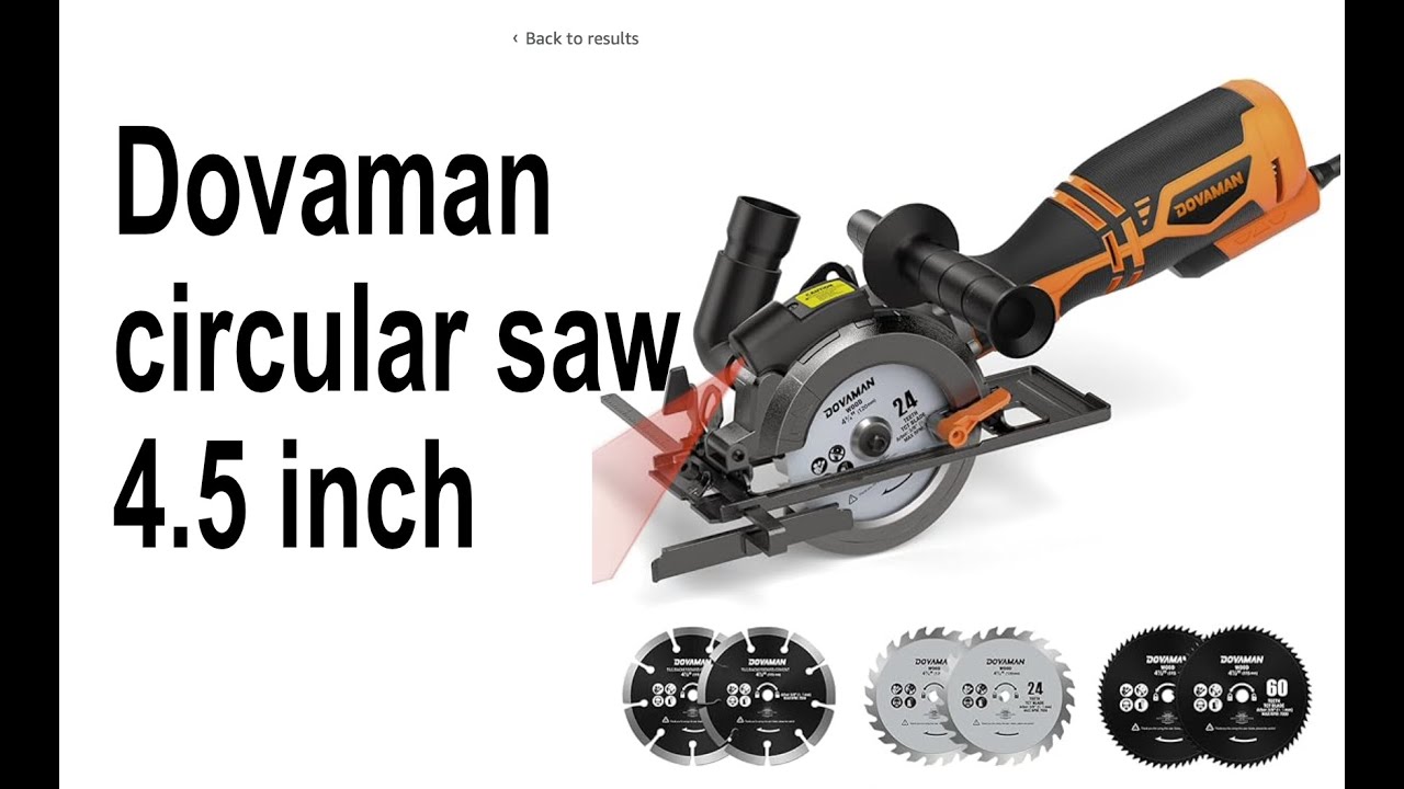 Dovaman mini circular saw, reviewed Coffee and tools Ep 415
