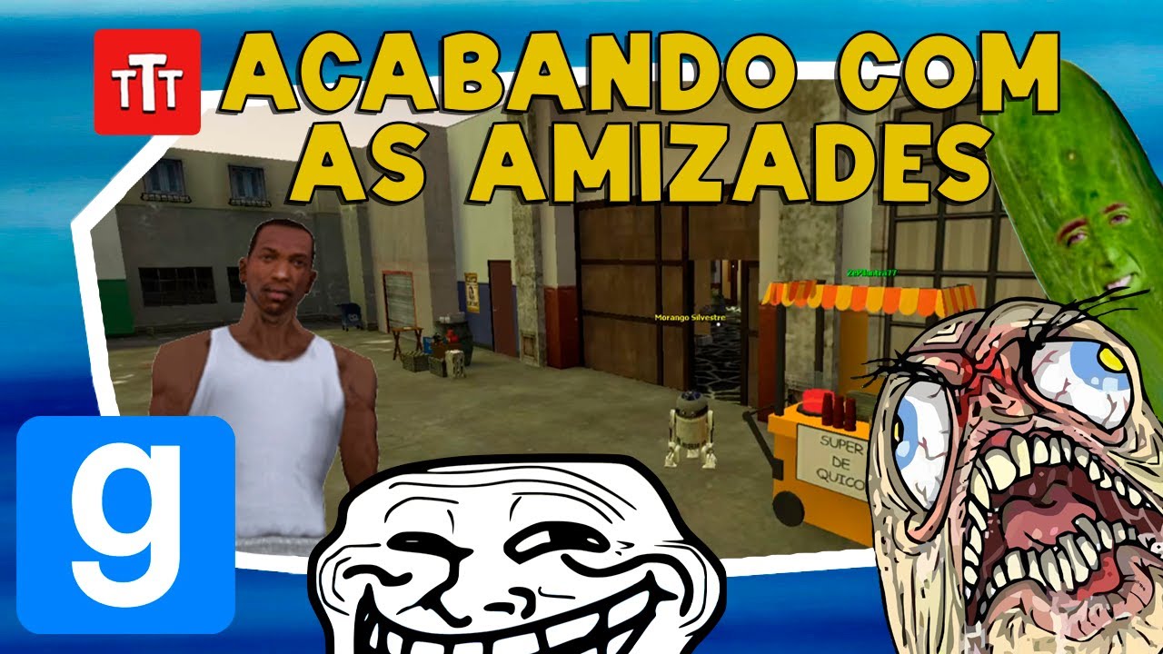 99% DE MENTIRA E 1% DE AMIZADE - Garry's Mod