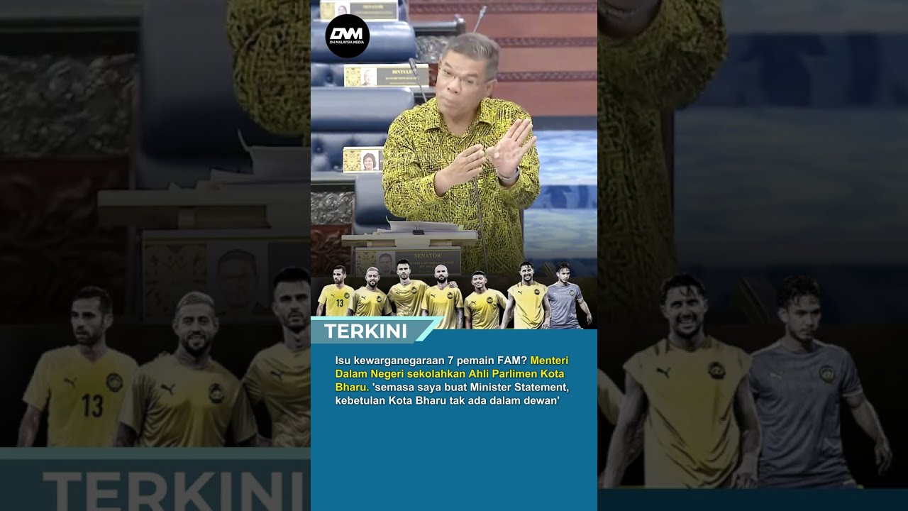 ‼️Menteri KDN SAHKAN 7 Pemain Warisan Harimau Malaya ada Darah Malaysia?