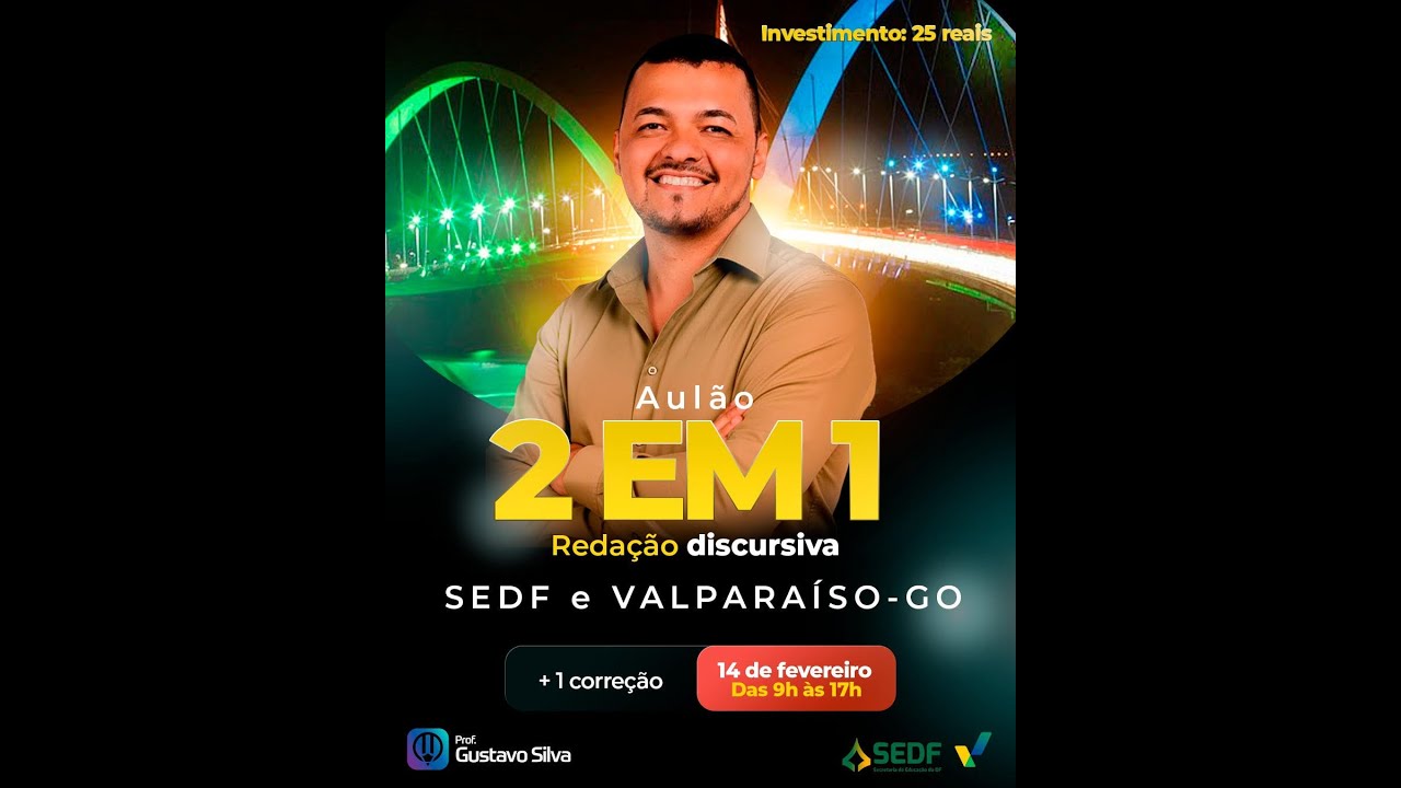 Redação para SEDF