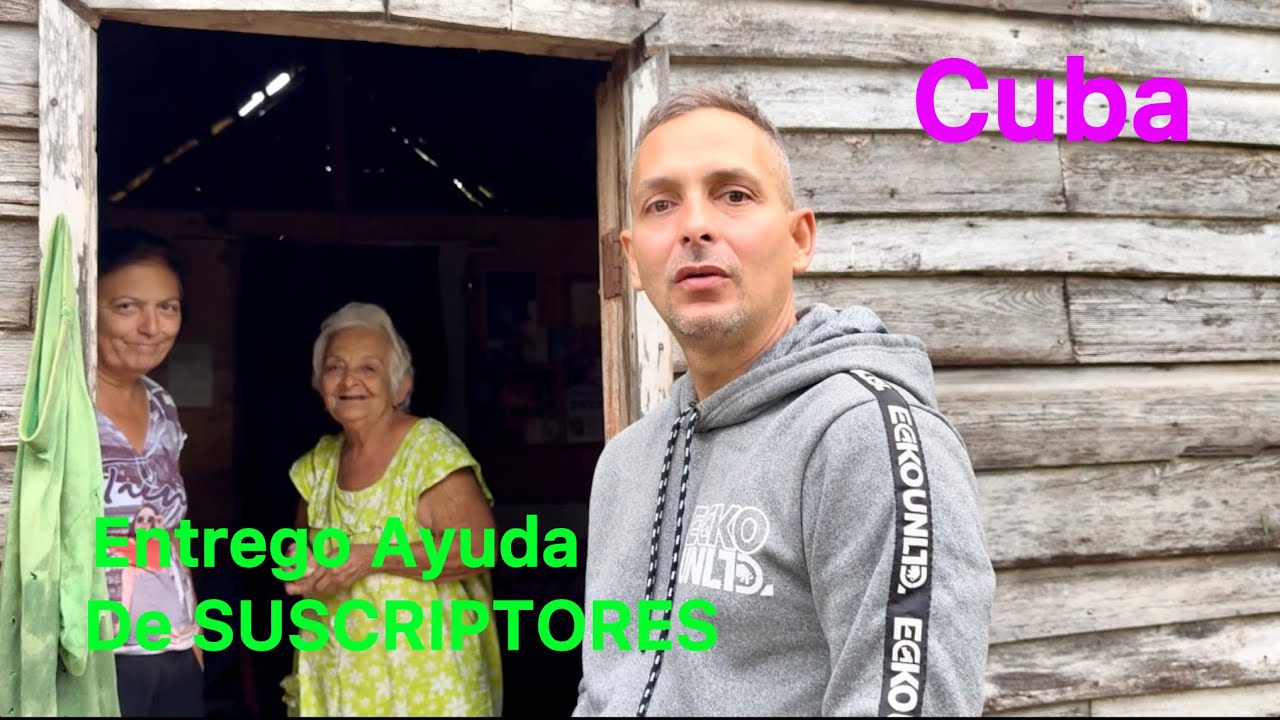 AYUDA de SUSCRIPTORES a Campesinos 🇨🇺 CUBANOS Está es la vida de estos campesinos Cubanos 