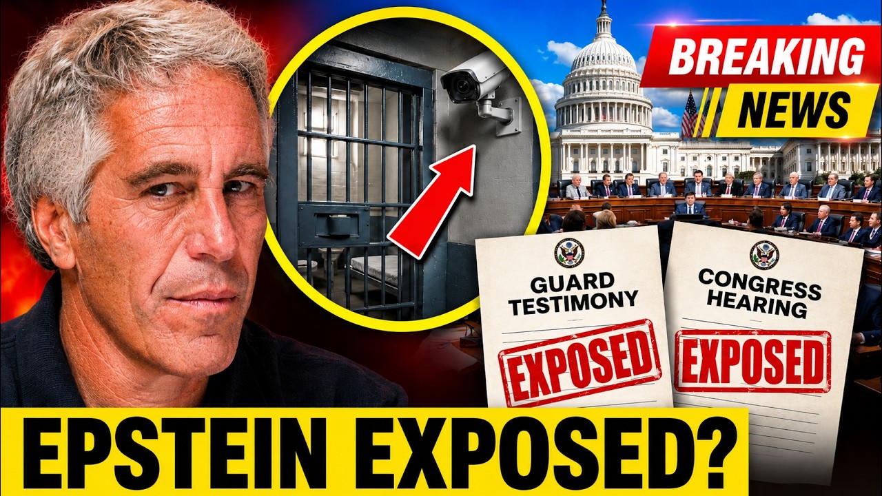 1 MIN AGO Epstein Guard Breaks Silence &mdash; Shocking Prison Confessions Exposed by Congress