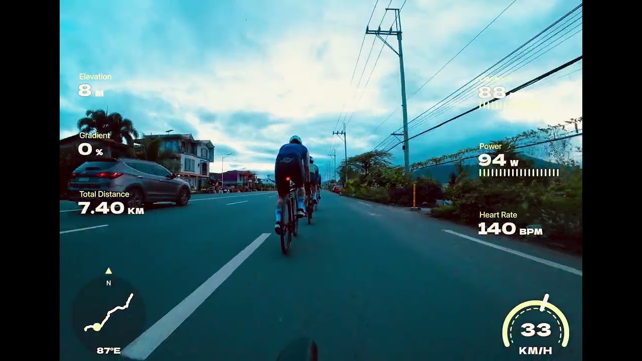 Morning Group Ride. 