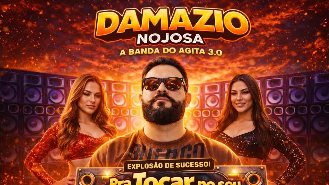 DAMAZIO NOJOSA 3.0 – A Banda do Agita 💥 O Som que Tá Dominando os Paredões |  🔊