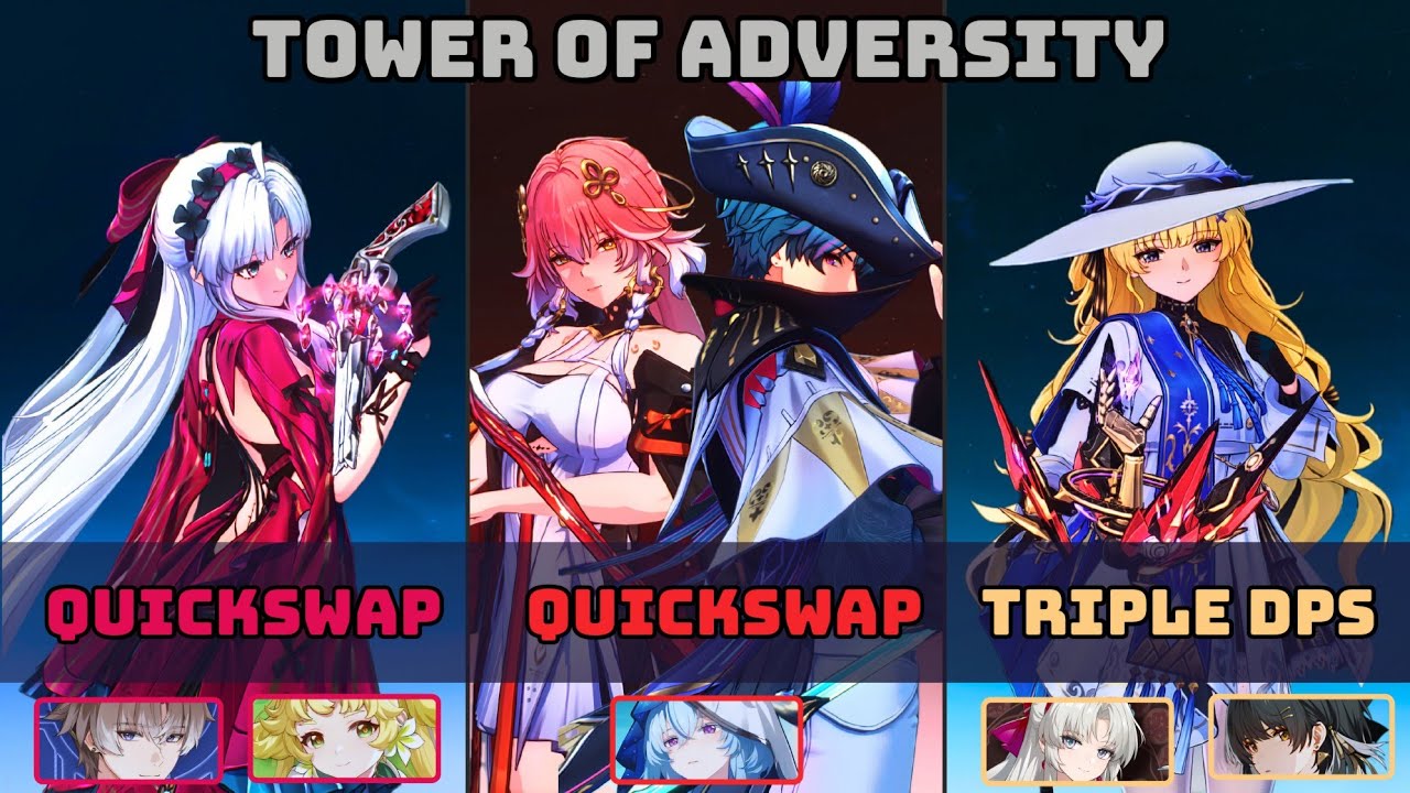 ToA 2.1 - S0 Brant Changli Quickswap / S0 Carlotta / S0 Phoebe | Wuthering Waves